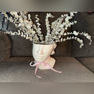 Art Face luxury special rare unique Vase without plants/flowers brand new Zara.